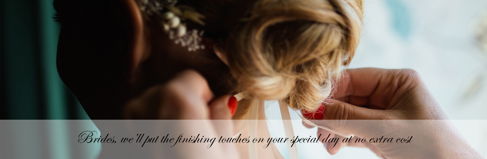 hair styling on your wedding day